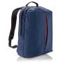 Smart office & sport backpack, blue, orange