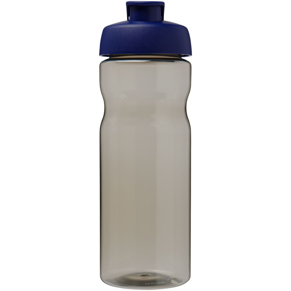 H2O Active® Eco Base 650 ml flip lid sport bottle - Charcoal/Royal blue