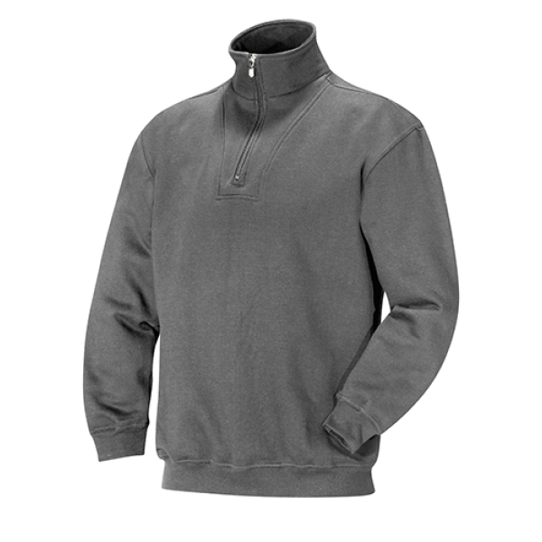 Jobman 5500 Halfzip sweatshirt grafiet 3xl