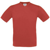 Exact 150 V-neck T-shirt Red XXL