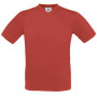 Exact V-neck T-shirt Red XXL