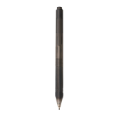 X9 frosted pen met siliconen grip, zwart