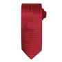 Puppy Tooth Tie, Red, ONE, Premier