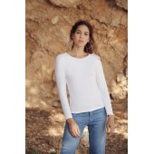 Lady-fit Valueweight Long Sleeve T (61-404-0)