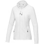 Amber women's GRS recycled full zip fleece jacket - White - XS