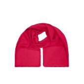 MB6404 Cotton Scarf - red - one size