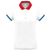 White / Red / Sporty Royal Blue