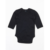Baby long Sleeve Bodysuit - Black