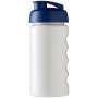 H2O Active® Bop 500 ml sportfles met flipcapdeksel - Wit/Blauw