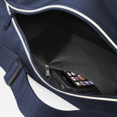 Retro Shoulder Bag - French Navy/White - One Size