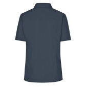 Ladies' Business Shirt Short-Sleeved - carbon - XS