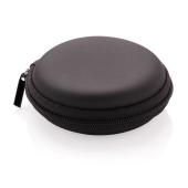 Trådløs øretelefon med etui, sort