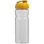 H2O Active® Base Tritan™ 650 ml sportfles met flipcapdeksel - Transparant/Geel