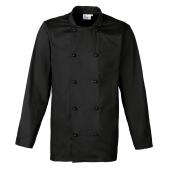 Unisex Cuisine Chef's Jacket, Black, 3XL, Premier
