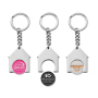 Zinc alloy token key chain