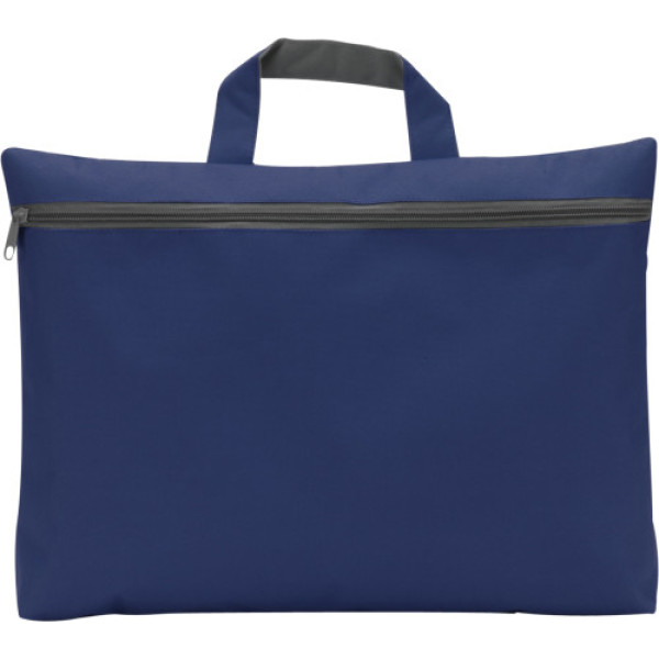 Polyester (600D) conference bag Elfrieda blue