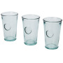 Copa driedelige set van 300 ml gerecycled glas - Transparant