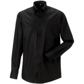 Men's Long Sleeve Ultimate Non-iron Shirt Black XXL