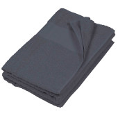 Bath towel Dark Grey One Size