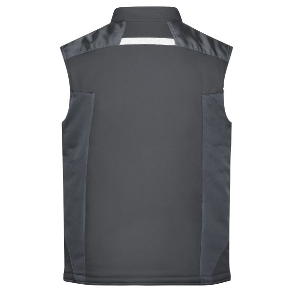 Craftsmen Softshell Vest - STRONG - - black/black - 6XL