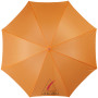 Lisa 23'' automatische paraplu met houten handvat - Oranje