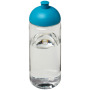 H2O Active® Octave Tritan™ 600 ml bidon met koepeldeksel - Transparant/Aqua blauw