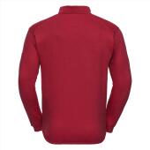 RUS Heavy Duty Collar Sweatshirt, Classic Red, M