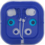 ABS oortelefoontjes blauw