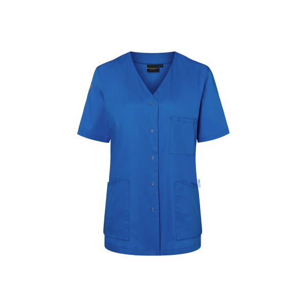 Short-Sleeve Ladies' Tunic Essential, from Sustainable Material , 65% GRS Certified Recycled Polyester / 35% Conventional Cotton