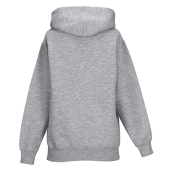 Children´s Hooded Sweatshirt - Light Oxford - L (128/7-8)