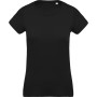 Dames-t-shirt BIO-katoen ronde hals Black XS