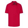 Men's Business Shirt Short-Sleeved - red - 3XL