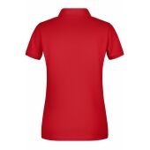 Ladies' Basic Polo - red - S