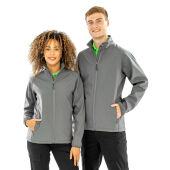 Women's Recycled 2-Layer Printable Softshell Jkt - Red - XS