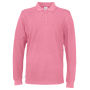 Cottover Gots Pique Long Sleeve Man Pink S