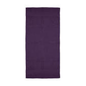 Rhine Hand Towel 50x100 cm - Aubergine