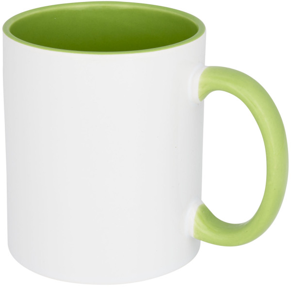 Pix 330 ml ceramic sublimation colour pop mug - Lime