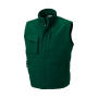 Heavy Duty Workwear Gilet - Bottle Green - S