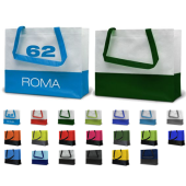 Non woven brede shopper lange hengsels Non woven brede shopper lange hengsels