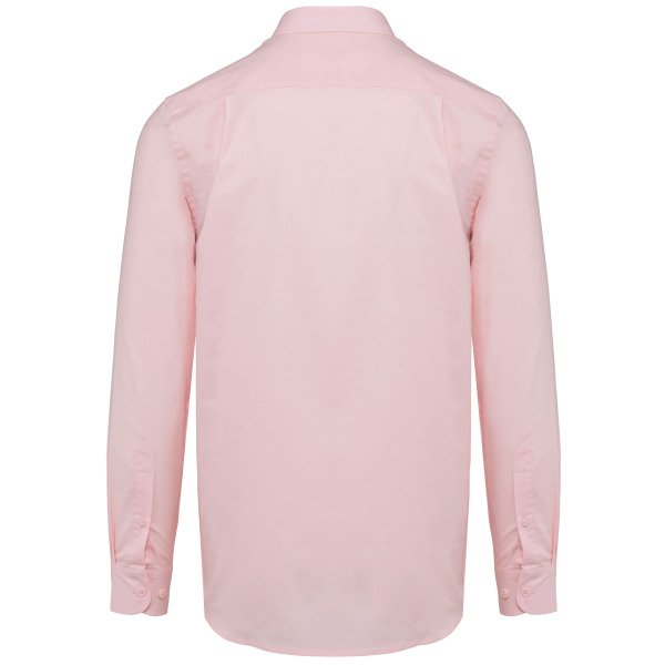 Heren Oxford overhemd lange mouwen Oxford Pale Pink 3XL