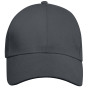 Trona 6 panel GRS recycled cap - Storm grey