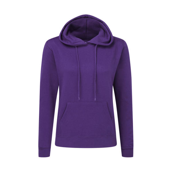 Ladies' Hooded Sweatshirt - Purple
