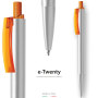 Ballpoint Pen e-Twenty Silver Orange