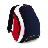 Teamwear Backpack - French Navy/Classic Red/White - One Size