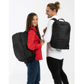 Jerusalem Laptop Backpack - Dark Grey/Black - One Size