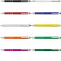 Aluminium lacquered ballpen Oliver black