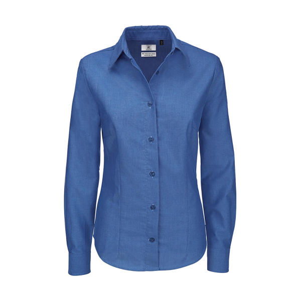 Oxford LSL/women Shirt - Blue Chip