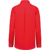 Damesoverhemd met lange mouwen van katoen Nevada Red XL