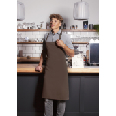 BLS 4 Bib Apron Basic with Buckle - light brown - Stck