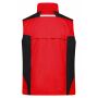 Workwear Vest - STRONG - - red/black - 6XL